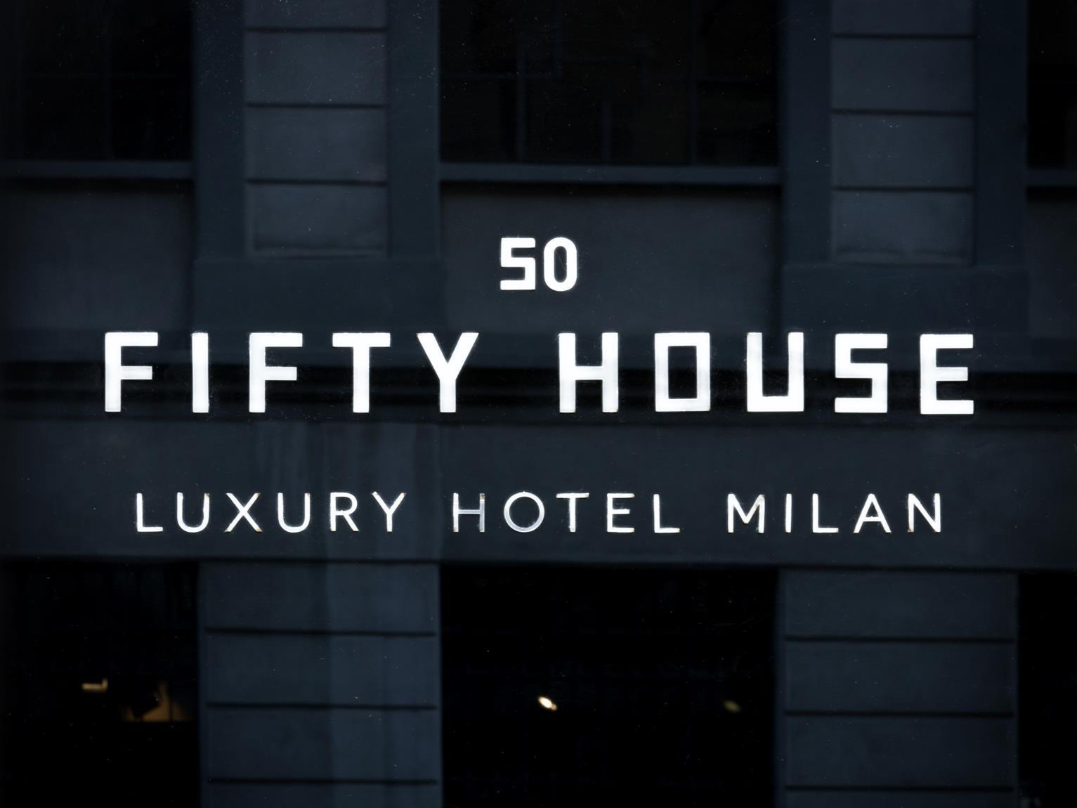 Hotel Fifty House Cellini Milán Exterior foto